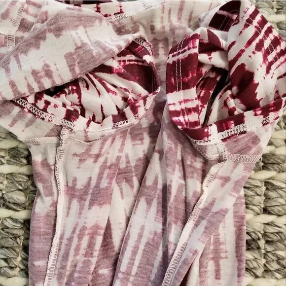 Vince Abstract Print T-shirt Short Sleeve Size L - Picture 9 of 9